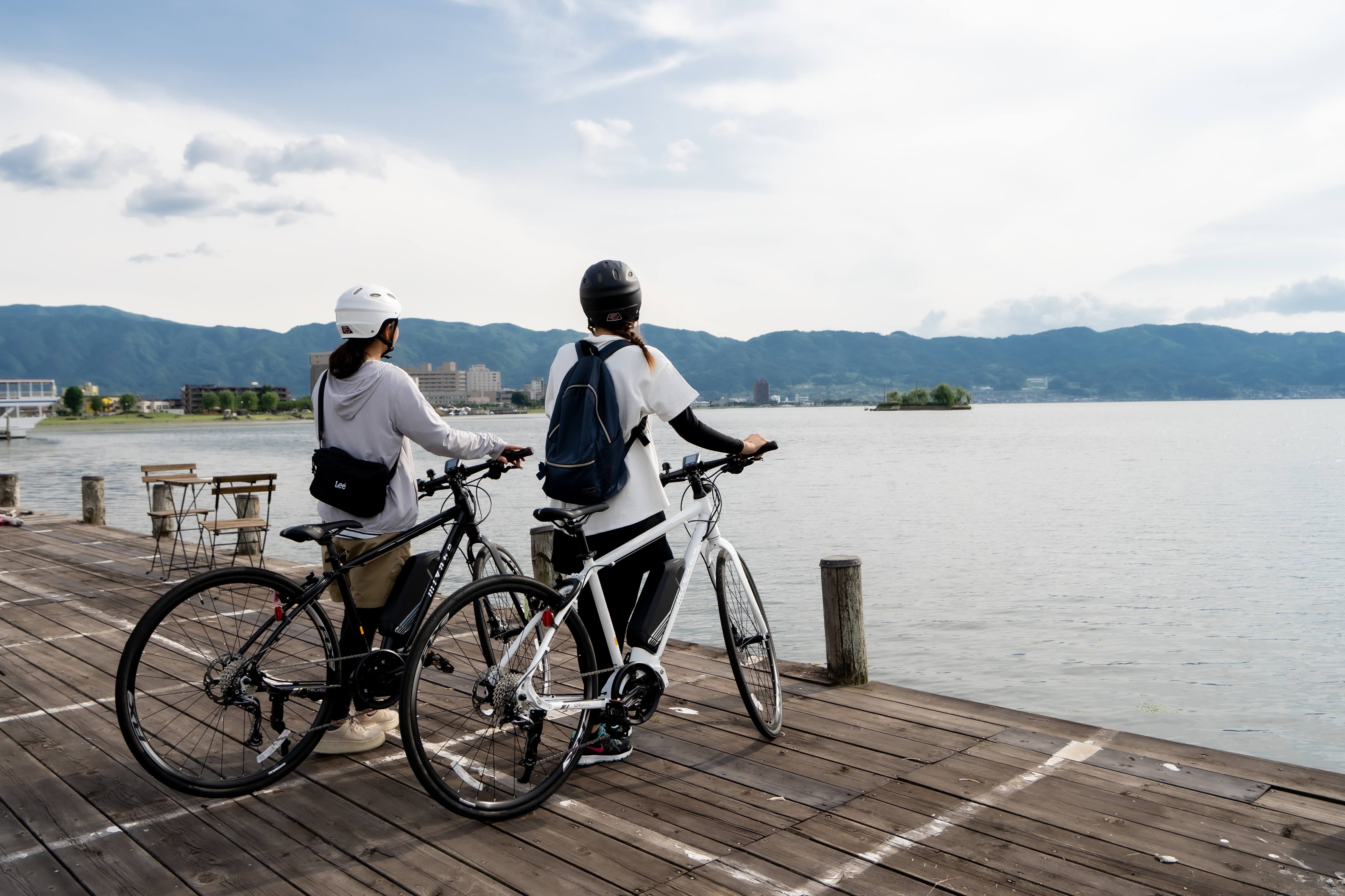 諏訪湖一周サイクル旅　応援キャンペーン